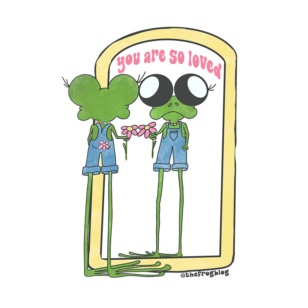 i love myself sticker